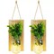 2 Pack Mason Jar Wall Decor Sconces Rustic Hanging LED Fairy Lights